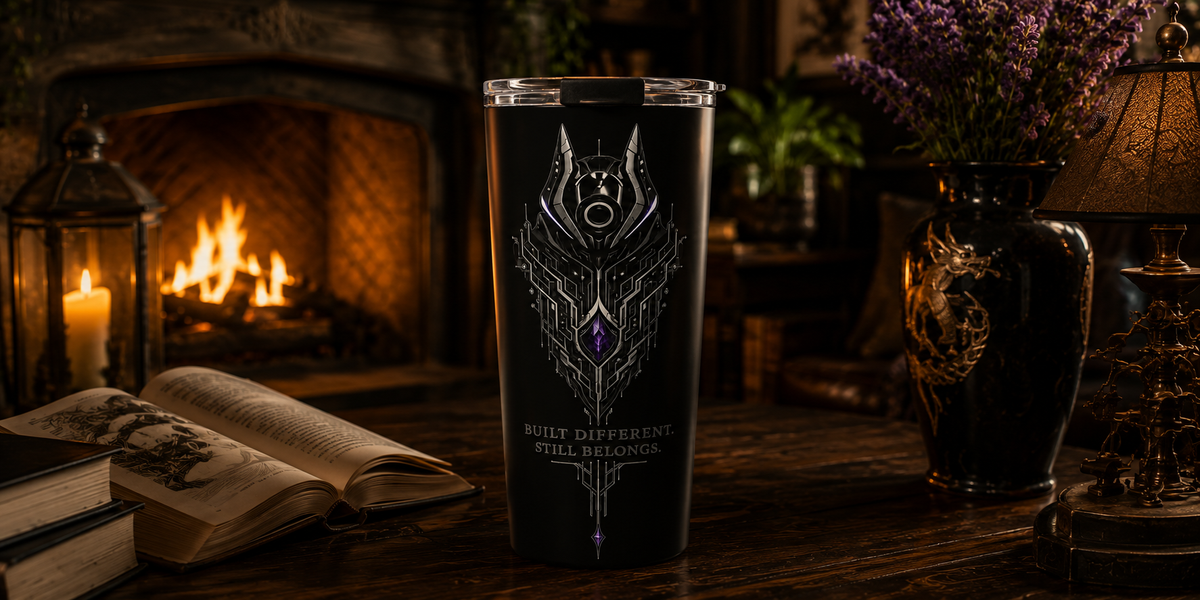 Built Different. Still Belongs. - 20oz Insulated Tumbler