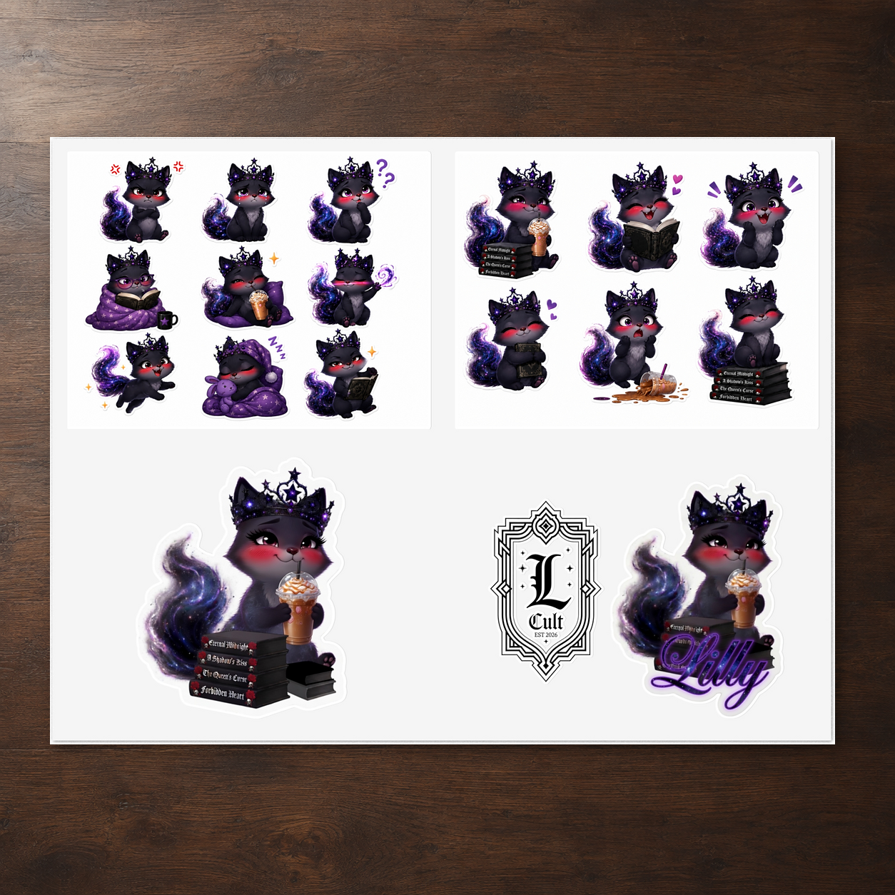 Lilly Sticker Sheet