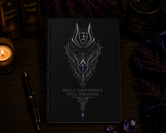 Built Different. Still Belongs. - Ruled Journal
