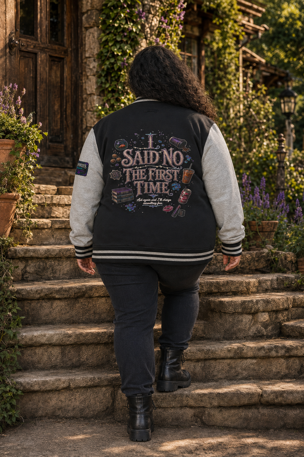 I Said No The First Time - Letterman Jacket