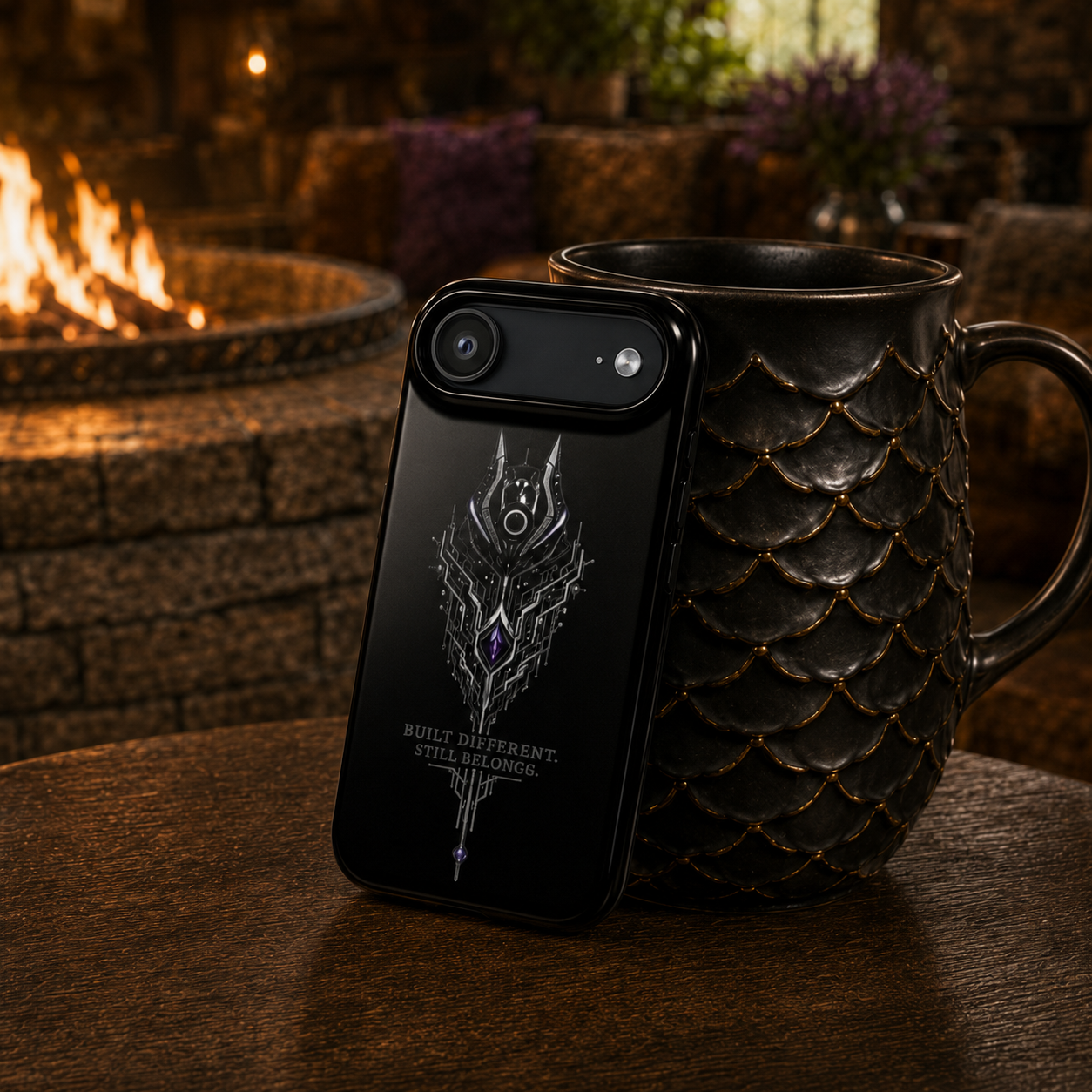 Built Different. Still Belong. - Magnetic Impact-Resistant Case